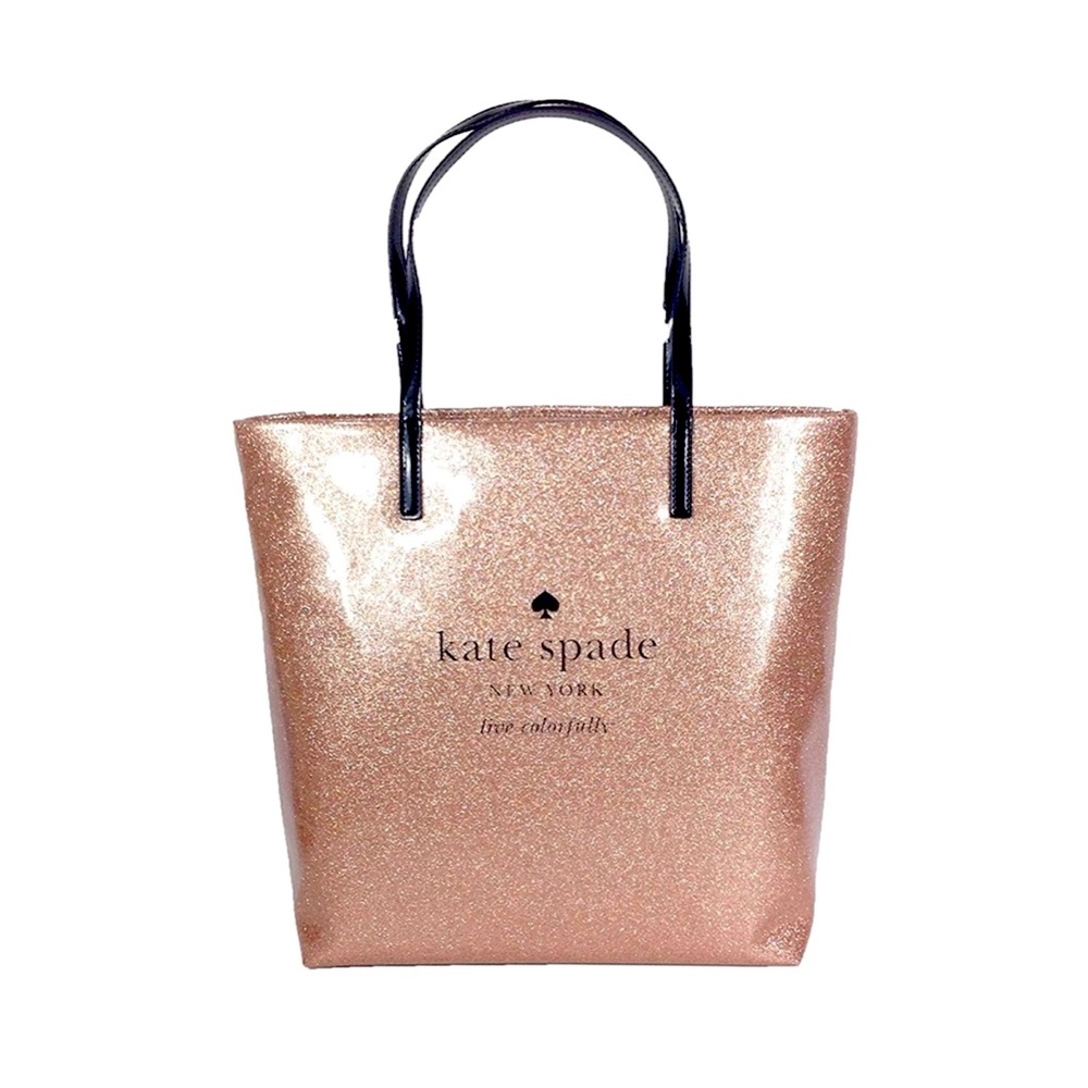Kate Spade Holiday Drive Bon Shopper Sparkle Tote